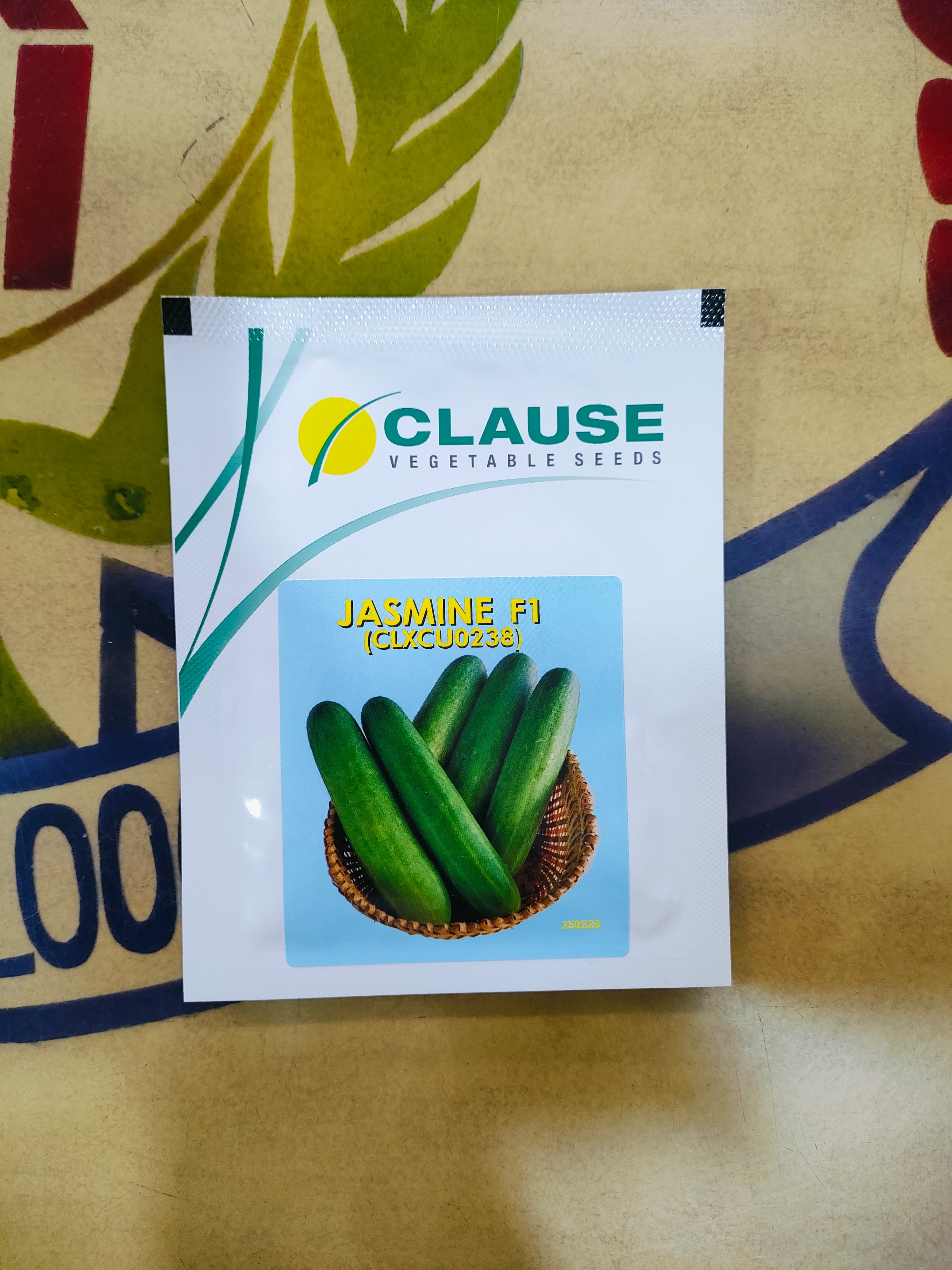 Clause Jasmine 10g F1 | Hybrid Cucumber Seeds ( खीरा )